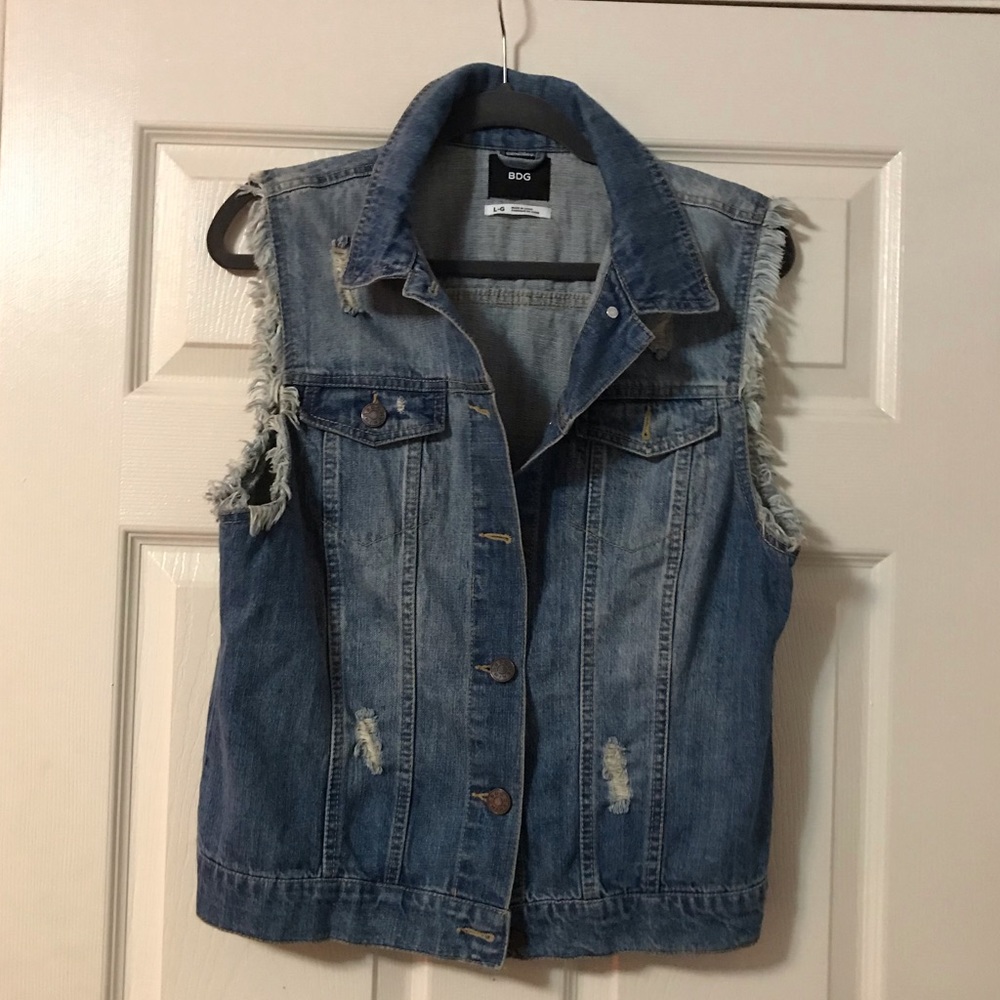 BDG denim vest